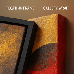 A Portrait of Power - TooplesArt_framing_collage