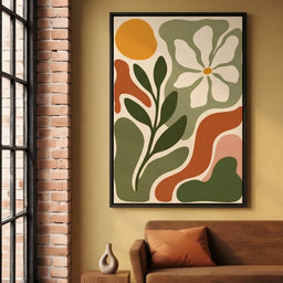 Daisy Maps For A Gentle Planet - TooplesArt - room mockup 1