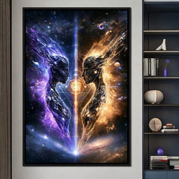 Dual Entities Of The Expanding Void - room mockup 1