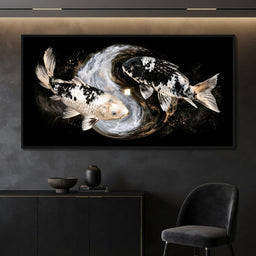Duality of the Flowing Tides - dining room mockup