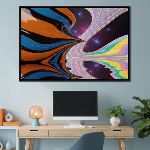 Liquid Universe - TooplesArt Canvas Print
