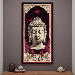 Cosmic Lotus Buddha Tranquil