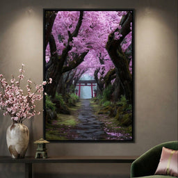 Sakura Gate Pathway Stillness