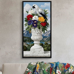 Alpine Parrot and Floral Majesty