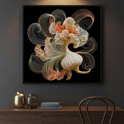 Filament Orchid Bulb - TooplesArt - dining room mockup