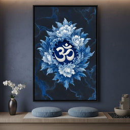 Om Lotus Blossom Meditation Mark