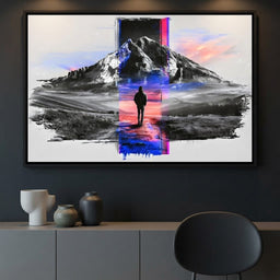 Fragmented Path To The Great Divide - dining room mockup