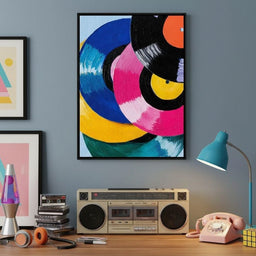 Color Spin Retro Vinyl Rhythm