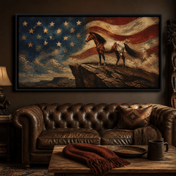 Gallant Spirit Of The Frontier - room mockup 2