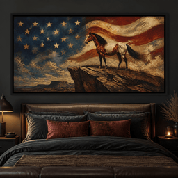 Gallant Spirit Of The Frontier - room mockup 9