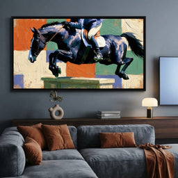 Galloping Through Fields of Color - room mockup 9