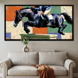 Galloping Through Fields of Color - room mockup 10