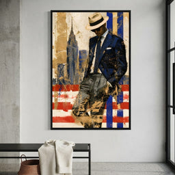 Gentleman of the Painted Skyline - entry hall mockup