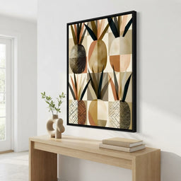 Geometric Tropical Pineapples Study - room mockup 7
