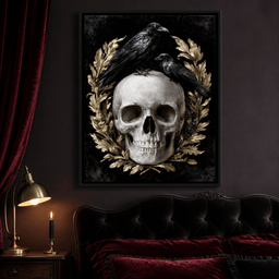 Gilded Crows Upon Bone - room mockup 3