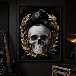 Gilded Crows Upon Bone - room mockup 4
