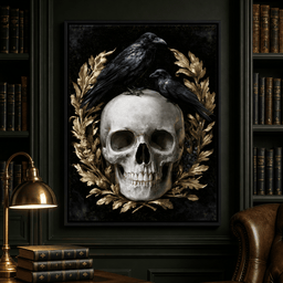 Gilded Crows Upon Bone - room mockup 5