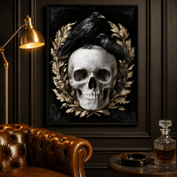 Gilded Crows Upon Bone - room mockup 7