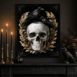 Gilded Crows Upon Bone - room mockup 8