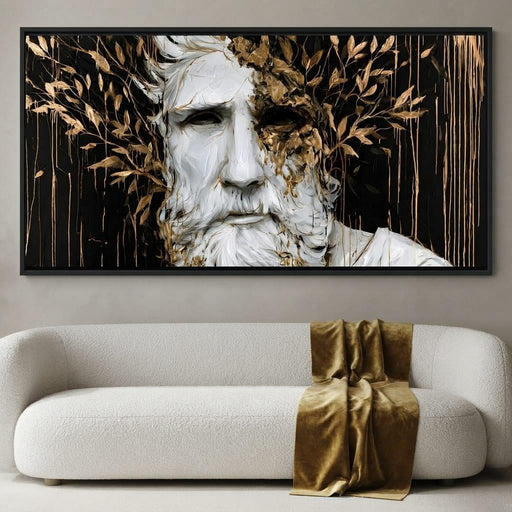 Gilded Echoes of Antiquity Canvas Print