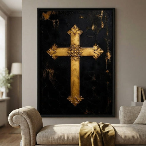 Gilded Faith Eternal Legacy Canvas Print