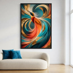 Gilded Flight Of The Radiant Plume - room mockup 1
