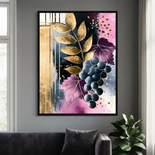 Gilded Harvest Under Painted Skies Canvas Print