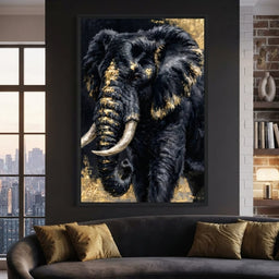 Gilded Majesty of the Wild - room mockup 6