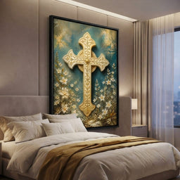 Gilded Petals Near The Relic - room mockup 12