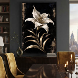 Gilded Petals Upon Nightfall - room mockup 5