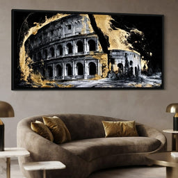Gilded Ruins of Ancient Rome - room mockup 1