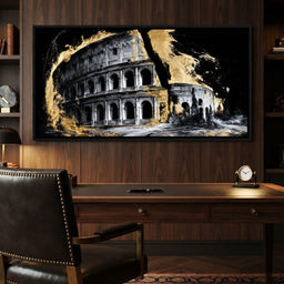 Gilded Ruins of Ancient Rome - room mockup 2