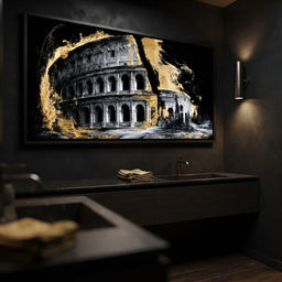 Gilded Ruins of Ancient Rome - room mockup 11