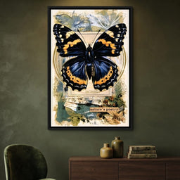 Gilded Wings Of The Natural Archive - dining room mockup