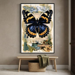 Gilded Wings Of The Natural Archive - entry hall mockup