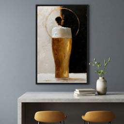 Golden Beer Against the Divide - room mockup 2