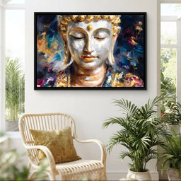 Golden Buddha Meditation Glow - room mockup 7