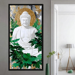 Golden Halo Buddha Garden - room mockup 1