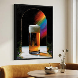 Golden Hour Ritual Beside The Arch - room mockup 5