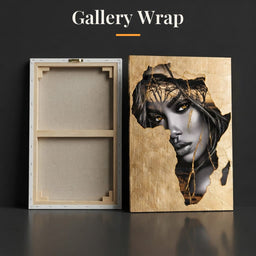 Golden Legacy of the Savannah Soul - Gallery Wrap back and front
