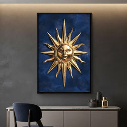 Golden Radiance Of The Morning Star - dining room mockup