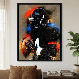 Gridiron Intensity Unbound - living room mockup