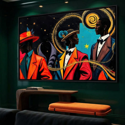 Harlem Renaissance - TooplesArt Canvas Print