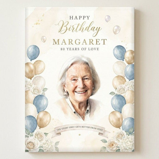The Happy Birthday Canvas Print