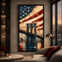 Iron Heritage Over The Harbor - room mockup 1