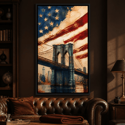 Iron Heritage Over The Harbor - room mockup 4