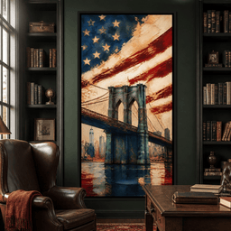 Iron Heritage Over The Harbor - room mockup 5