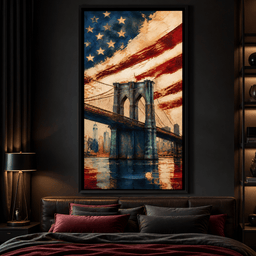 Iron Heritage Over The Harbor - room mockup 6