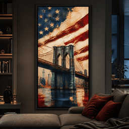 Iron Heritage Over The Harbor - room mockup 8