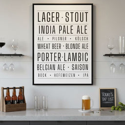 Craft Beer Typography